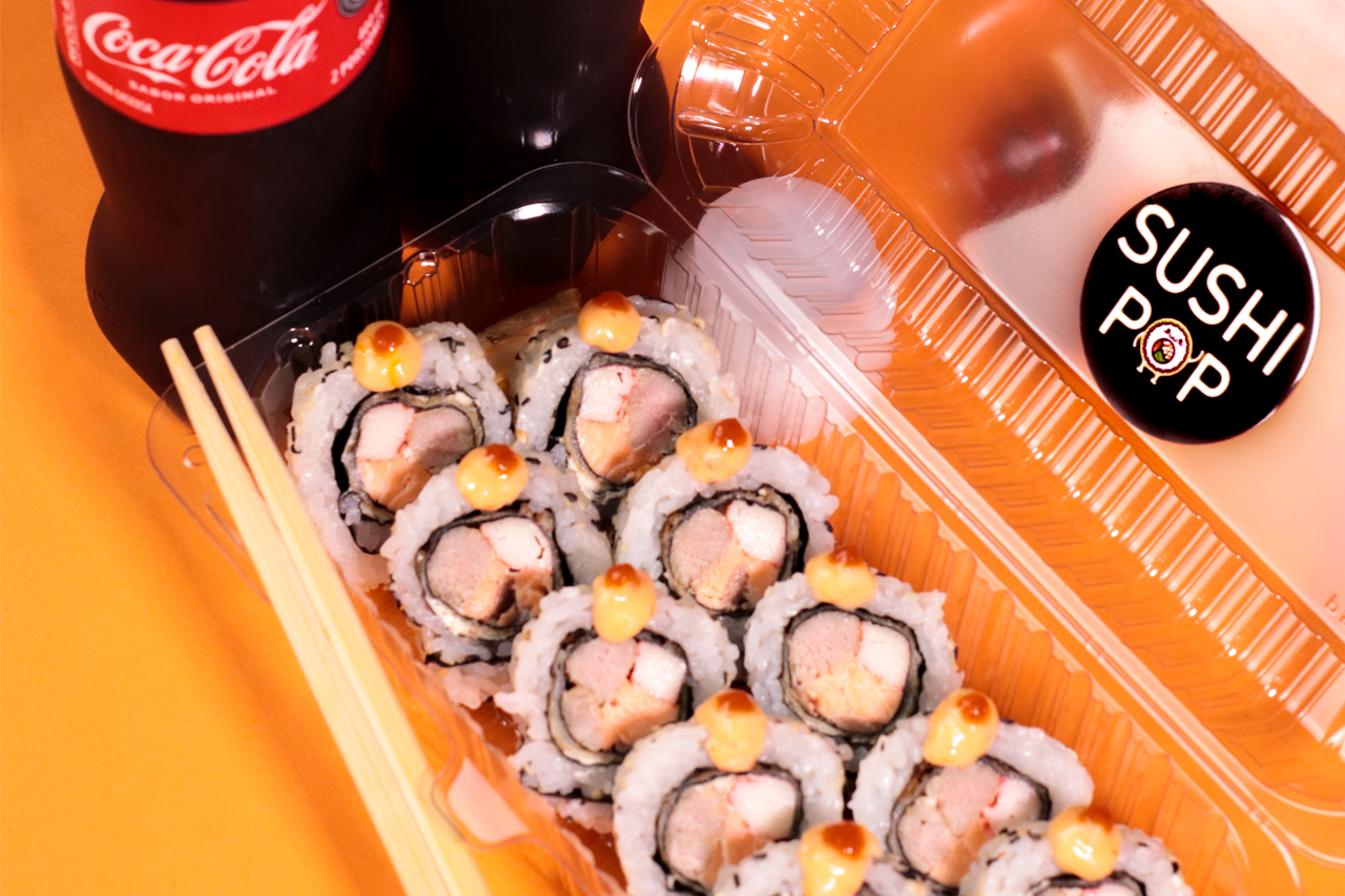 sushi POP solo en neiva, prueba sushi de la casa