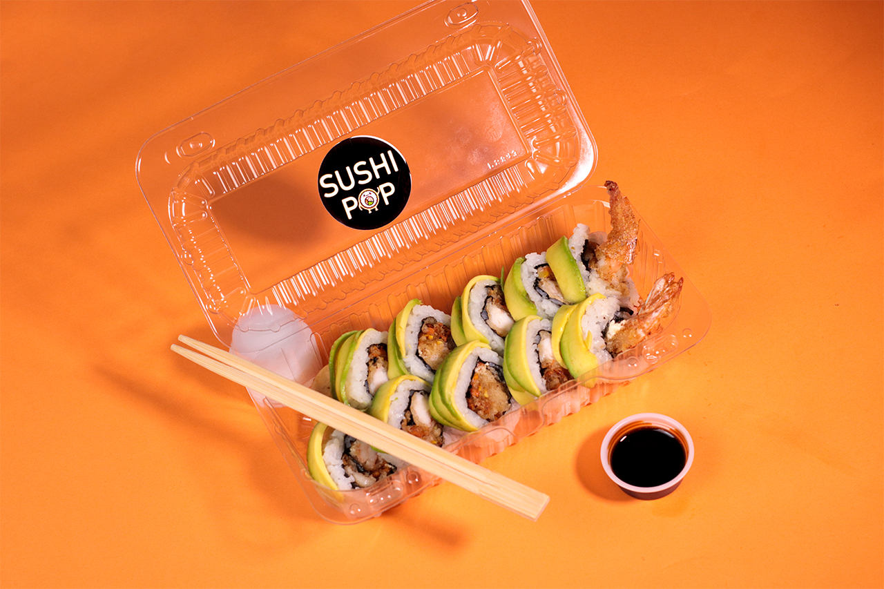 sushi POP solo en neiva, prueba sushi de la casa