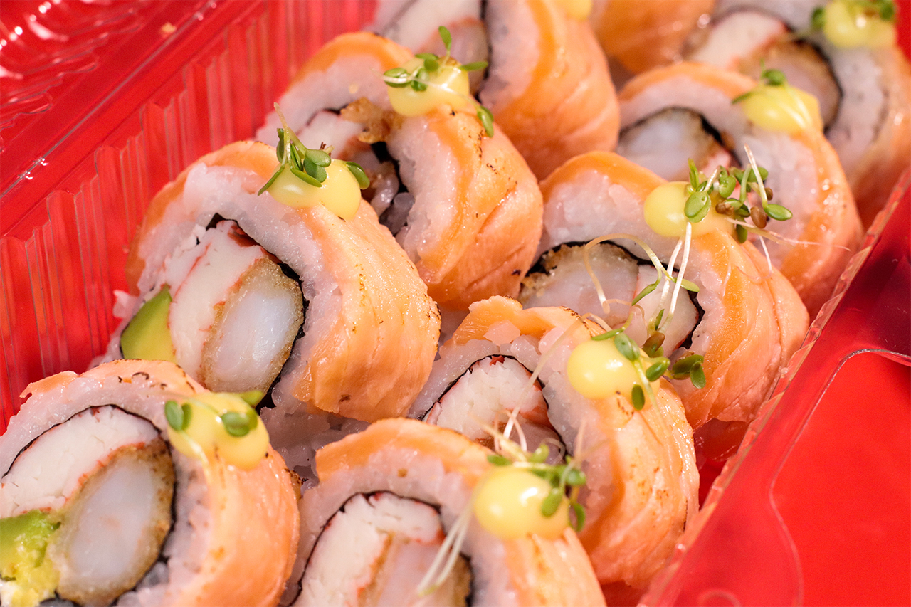 sushi POP solo en neiva, prueba sushi de la casa